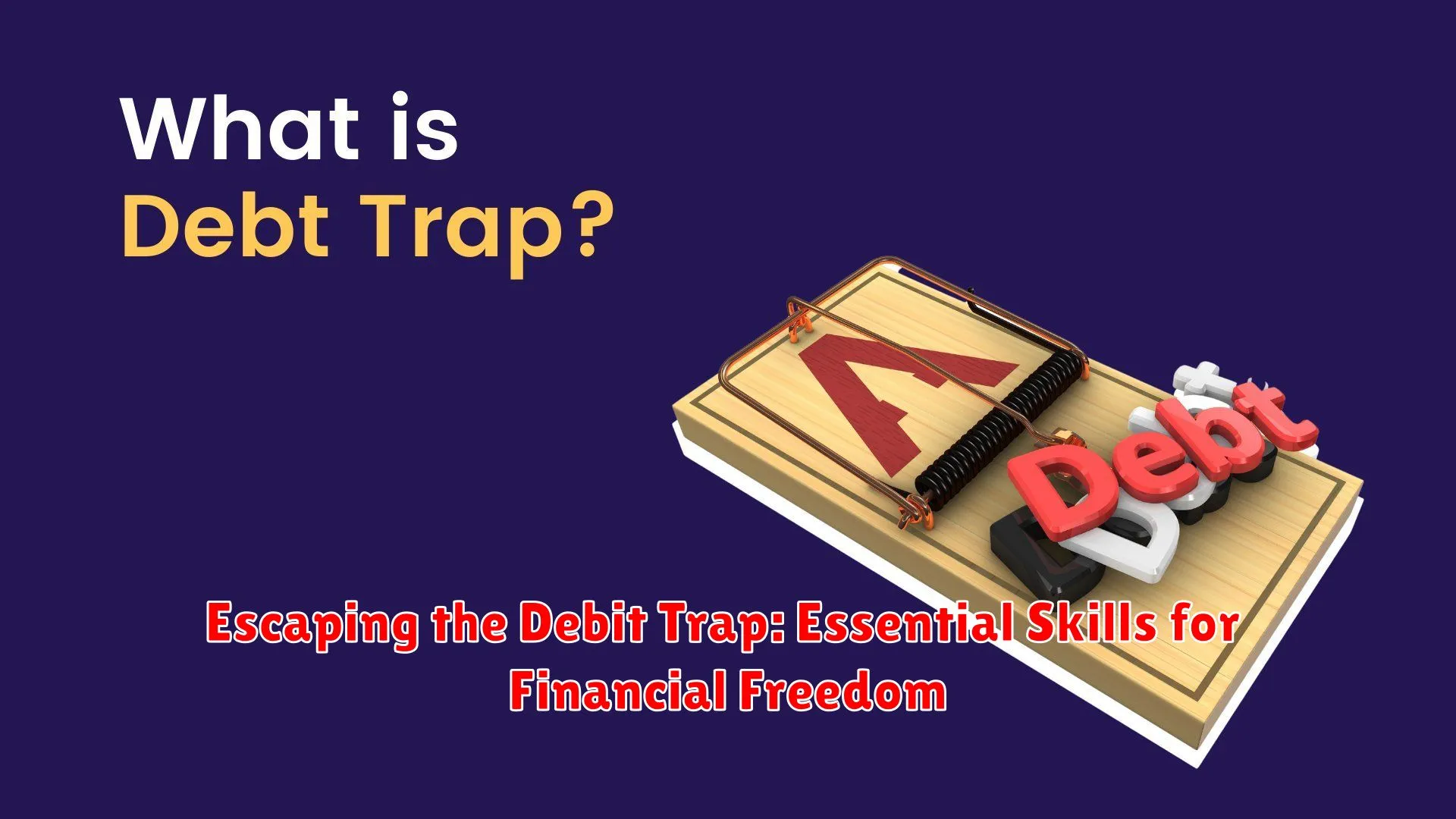 Escaping the Debit Trap: Essential Skills for Financial Freedom