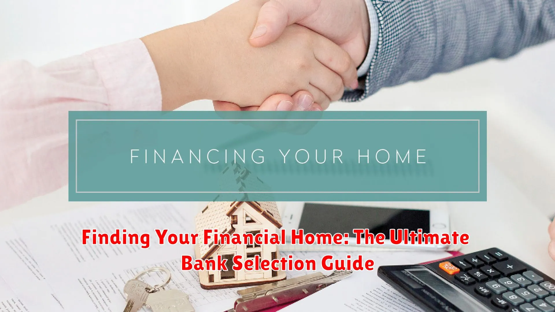 Finding Your Financial Home: The Ultimate Bank Selection Guide